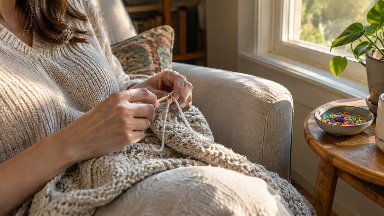 How to Keep Your Crochet Stitch Count With Stitch Markers